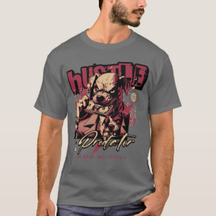 Camiseta Hustle Predator: Sin miedo, sólo agitación