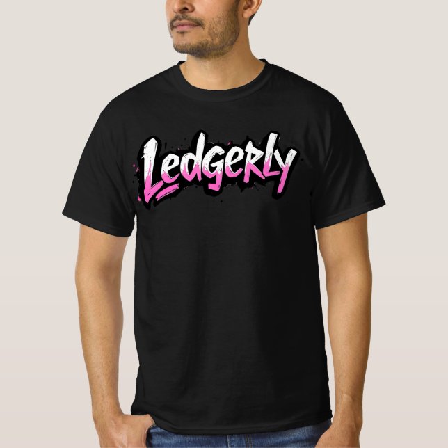 Camiseta Hustle | Short Sleeve Shirt | Ledgerly ® (Anverso)