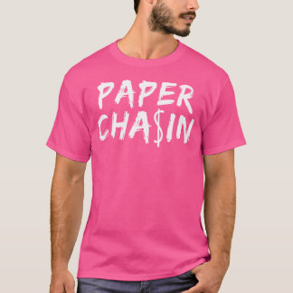 Camiseta Hustler estilo de hip hop urbano de la Chasin de p