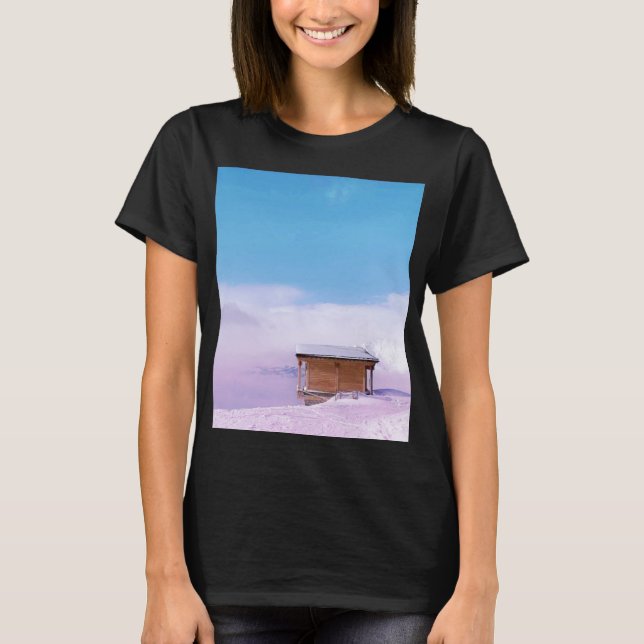 Camiseta Hut de Montaña Francesa (Anverso)
