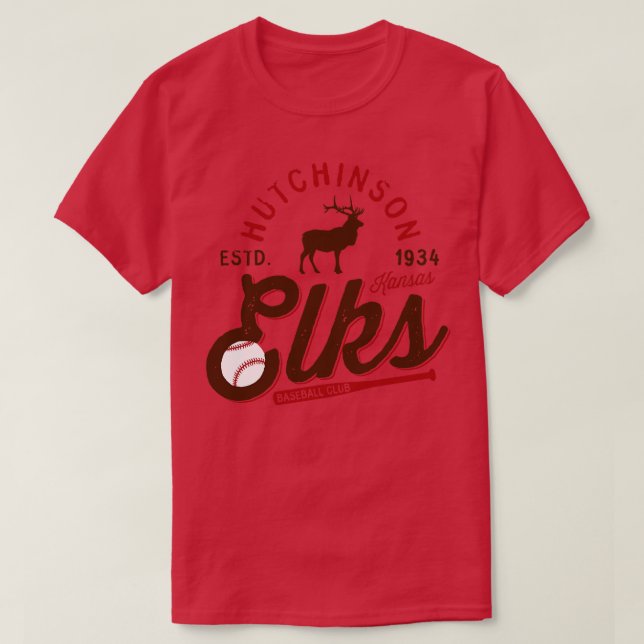 Camiseta Hutchinson Elks (Diseño del anverso)
