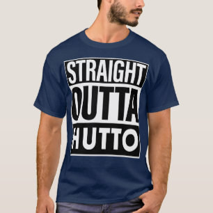 Camiseta Hutto Name Straight Outta Hutto