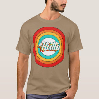 Camiseta Hutto Nombre Shirt Vintage Hutto Circle