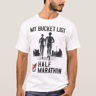 Camiseta Huyendo de la lista de baldes de trompeta media ma