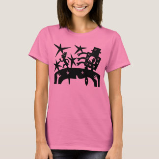 Camiseta Huyendo De Un Robot