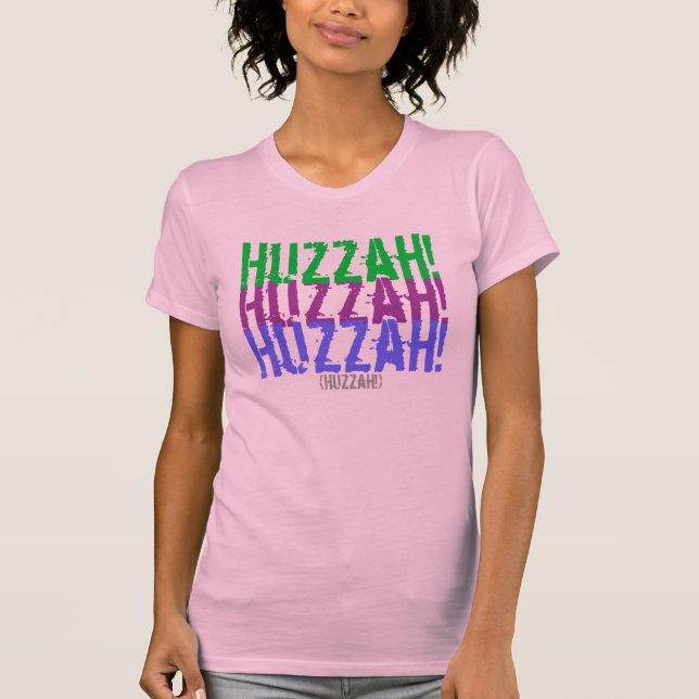 Camiseta ¡Huzzah! (Anverso)