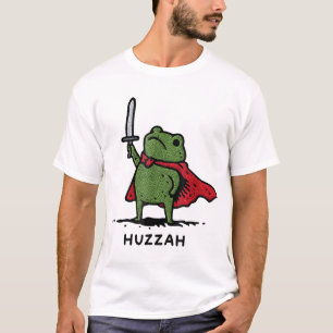 Camiseta Huzzah Frog Knight Sword Cita