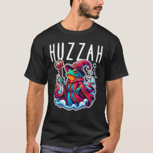 Camiseta Huzzah Wizard Frog