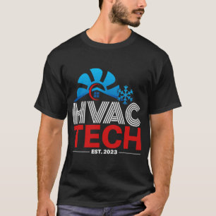 Camiseta HVAC 2023 Graduation Certification as HVAC Tech