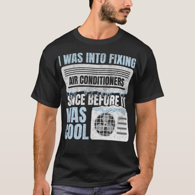 Camiseta Hvac Camiseta Hvac Camiseta de los técnic (Anverso)