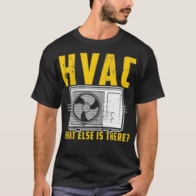 Camiseta HVAC Quién Más Está Ahí El Técnico AC Repairman Gi (Anverso)