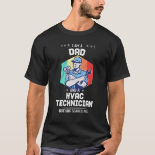 Camiseta Hvac Tech Ac Technician Vintage Hvac Dad