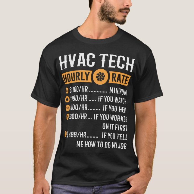 Camiseta Hvac Tech Thnh (Anverso)