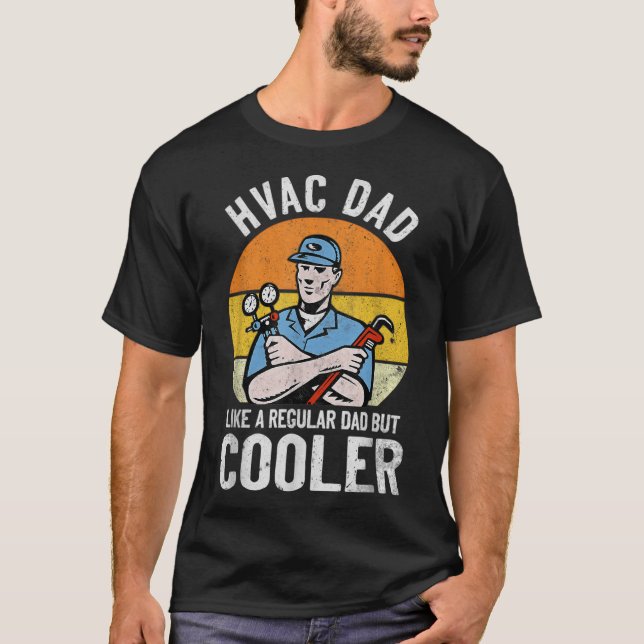 Camiseta Hvac Technician Dad (Anverso)