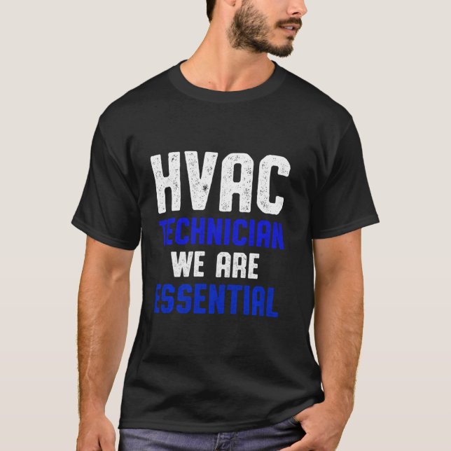 Camiseta Hvac Technician Essential Funny Hvac Tech (Anverso)