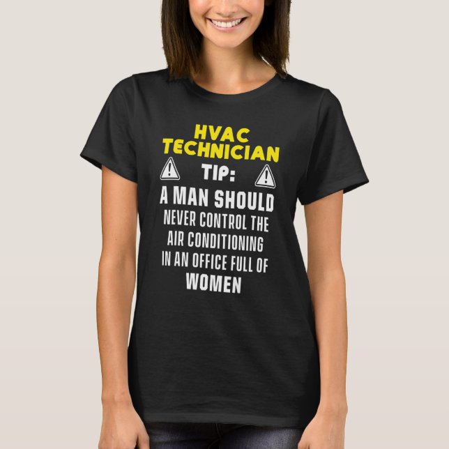 Camiseta Hvac Technician Hvac Tech 1 (Anverso)