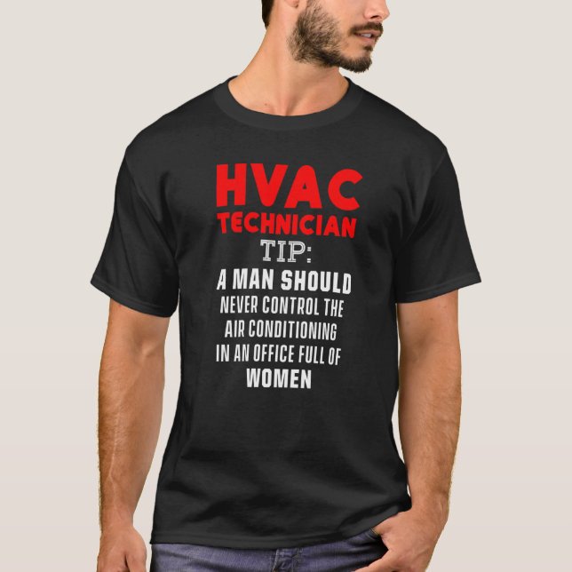 Camiseta Hvac Technician Hvac Tech 12 (Anverso)
