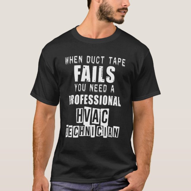 Camiseta Hvac Technician Hvac Tech 4 (Anverso)