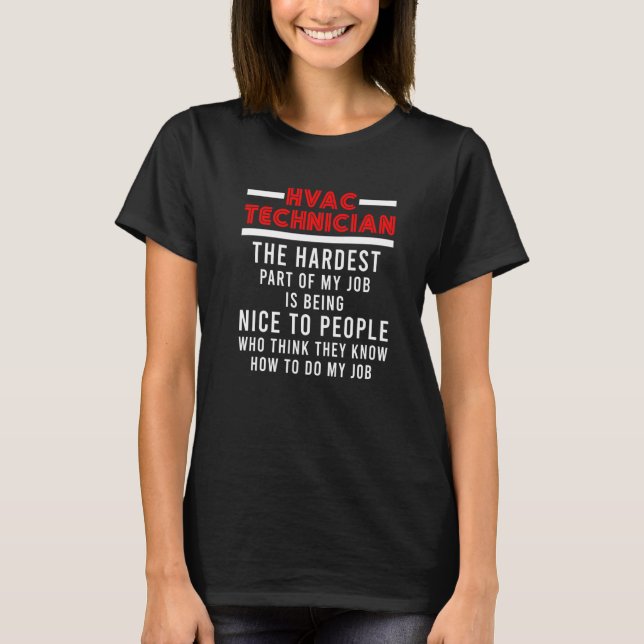 Camiseta Hvac Technician Hvac Tech 44 (Anverso)