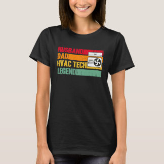Camiseta HVAC Technician HVAC Tech Husband Dad HVAC Tech Le