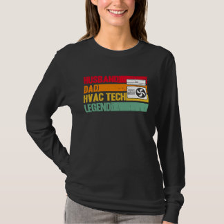Camiseta HVAC Technician HVAC Tech Husband Dad HVAC Tech Le
