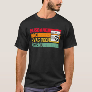 Camiseta HVAC Technician HVAC Tech Husband Dad HVAC Tech Le