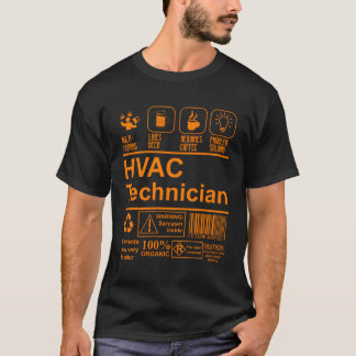 Camiseta Hvac Técnico Mantenimiento Hvac