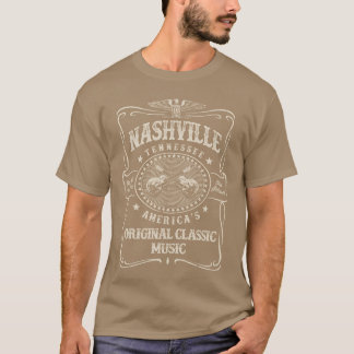 Camiseta hville Ciudad de la Música EE. UU. divertido