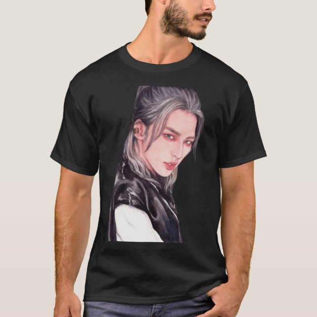 Camiseta Hwang Hyunjin Classic T-Shirt (Anverso)