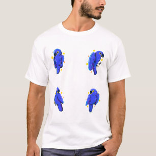 Camiseta Hyacinin macaw Delight � Arte Animal Cute