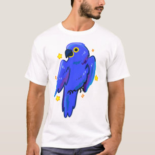 Camiseta Hyacinin macaw Delight � Arte Animal Cute
