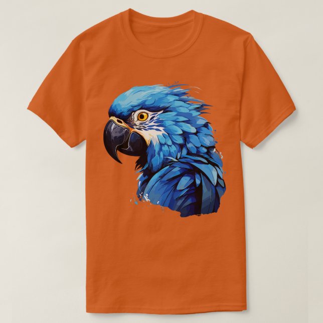 Camiseta Hyacint Macaw 8 (Diseño del anverso)