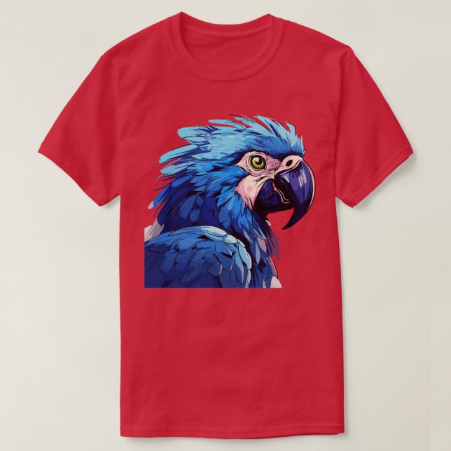 Camiseta Hyacinth Macaw 2 (Diseño del anverso)