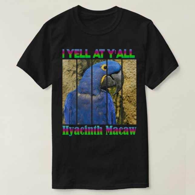 Camiseta hyacinth macaw 9 (Diseño del anverso)