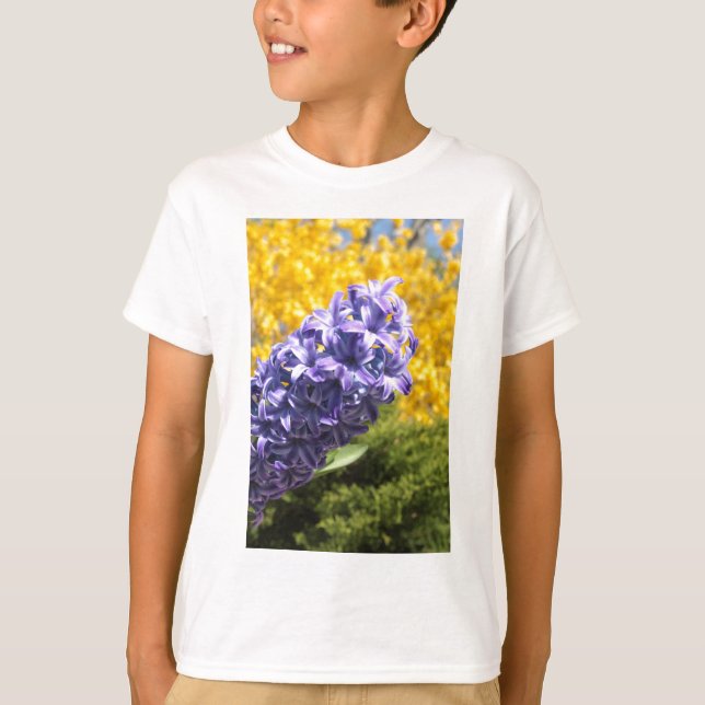Camiseta Hyacinth y Forsythia (Anverso)