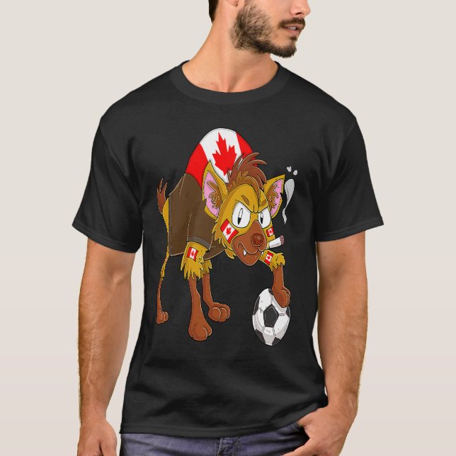 Camiseta Hyäne Fan Canada (Anverso)