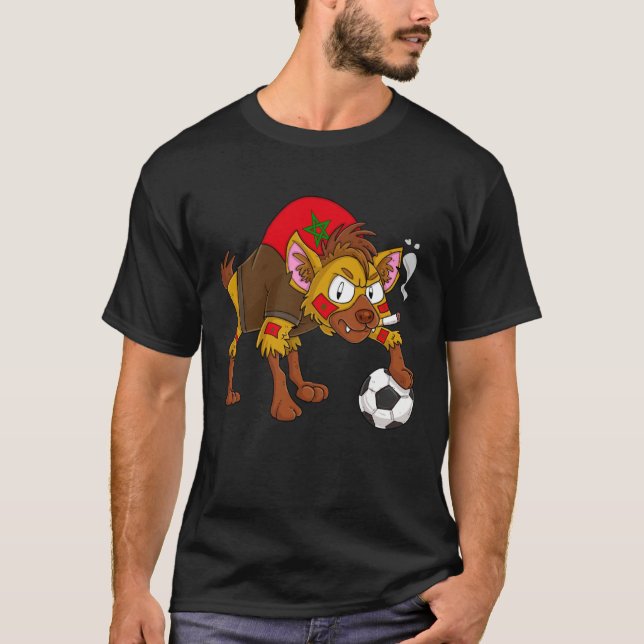 Camiseta Hyäne Fan Morocco (Anverso)