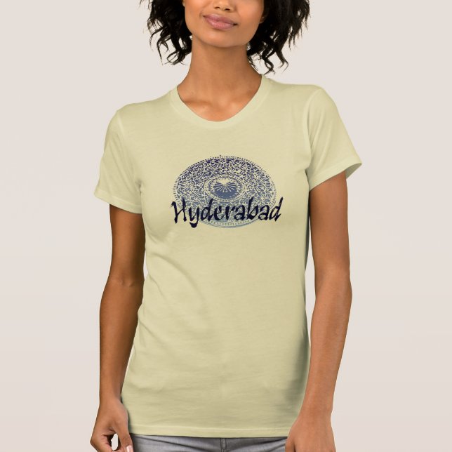 Camiseta Hyderabad : Arte Fort Golkonda (Anverso)