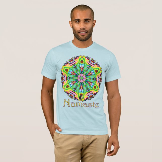 Camiseta Hydra Namaste Caleidoscopio (Anverso completo)