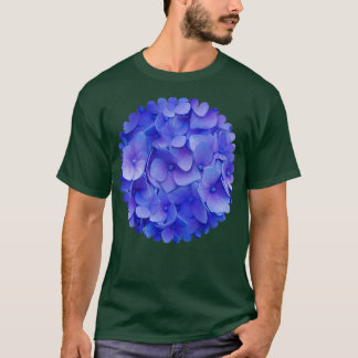 Camiseta Hydrangea blue