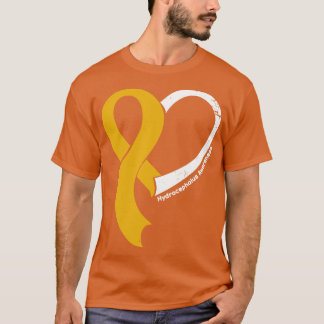Camiseta Hydrocephalus Awareness Hope Love Heart Ribbon Hap