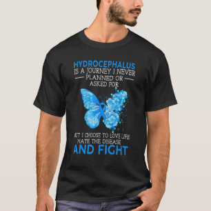 Camiseta Hydrocephalus Es Un Viaje Que Nunca Planeé Butterf