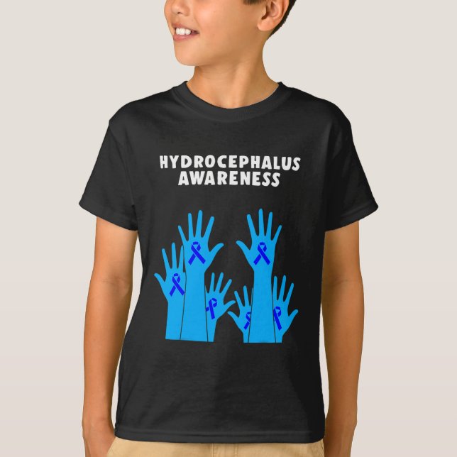 Camiseta Hydrocephalus Sobreviviente Sensibilización Terapé (Anverso)