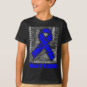Camiseta Hydrocephalus Survivor Hardwork Awareness Warri