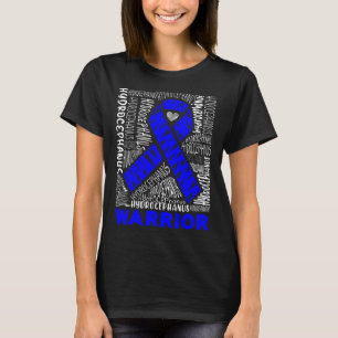 Camiseta Hydrocephalus Survivor Hardwork Awareness Warri
