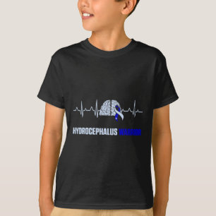 Camiseta Hydrocephalus Survivor Heartbeat Awareness Warrior