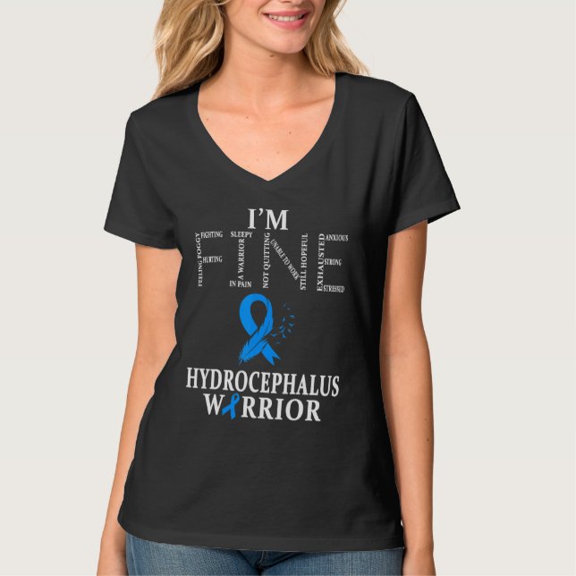 Camiseta Hydrocephalus Warrior Im Fine (Anverso)