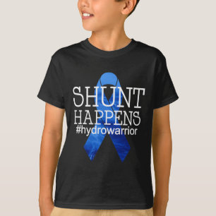 Camiseta Hydrocephalus Warrior No MÁS B.S. Shunt Ocurre 1