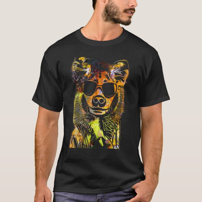 Camiseta Hyena Batik Dye Hyaena (Anverso)