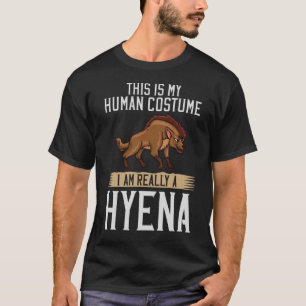 Camiseta Hyena Costume Gift Hyenadon Hyenas Animal